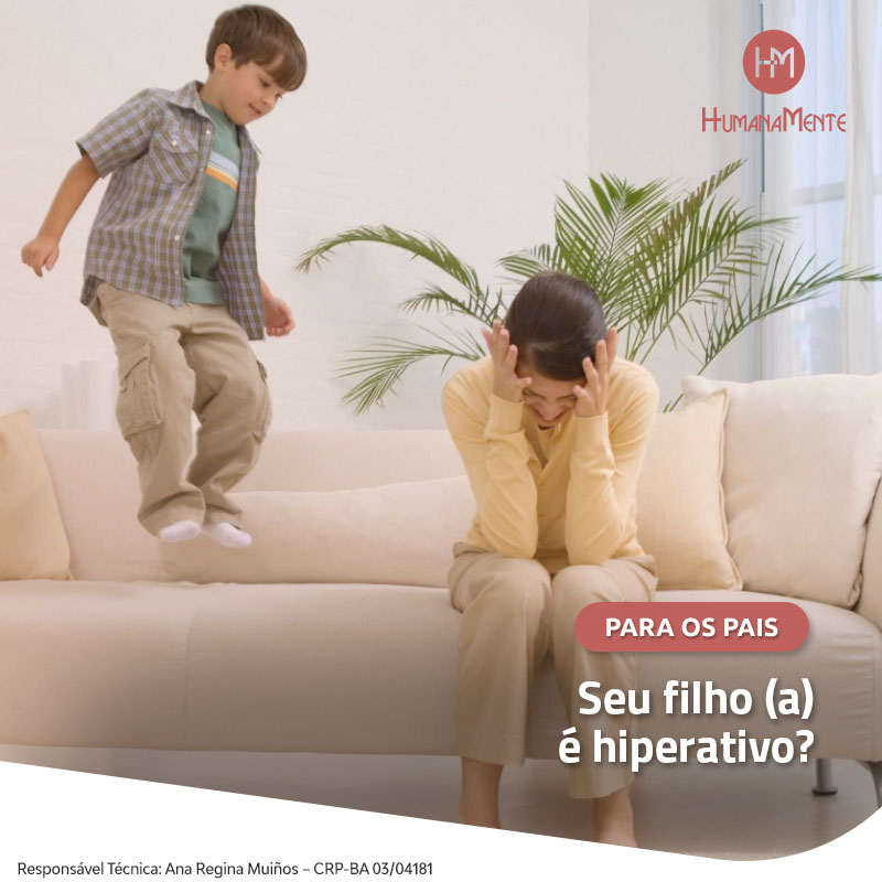 Hiperatividade: Socorro, meu filho é hiperativo?