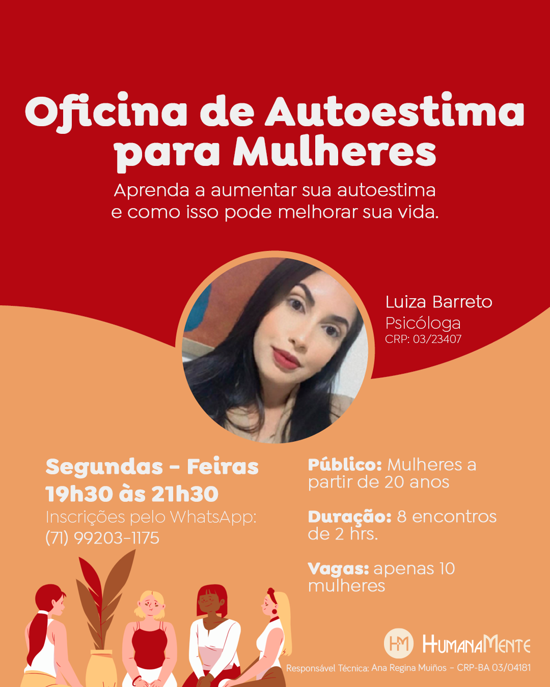 Oficina de Autoestima para Mulheres